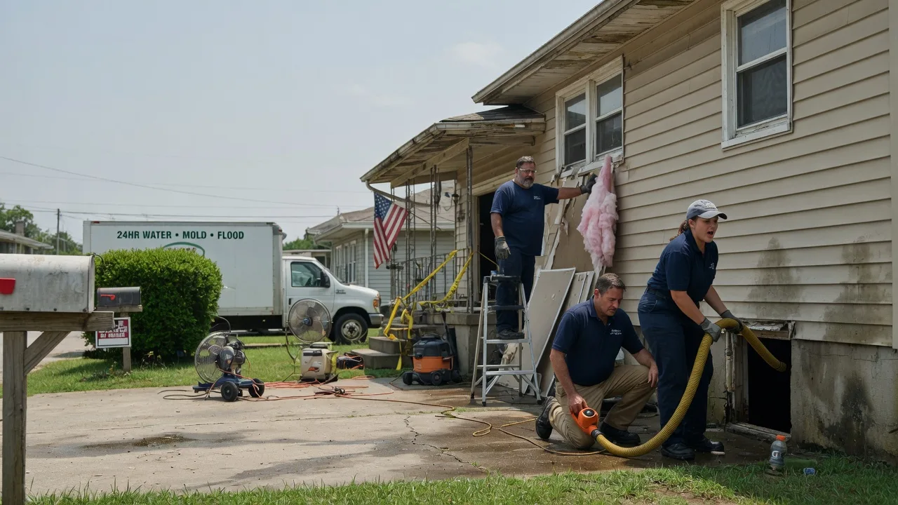 Water Damage Repair in Forestville, MI near me
